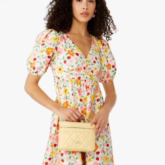 EUC Kate Spade Vanity Case Bag in Tiffany Blue - Picture 15 of 15